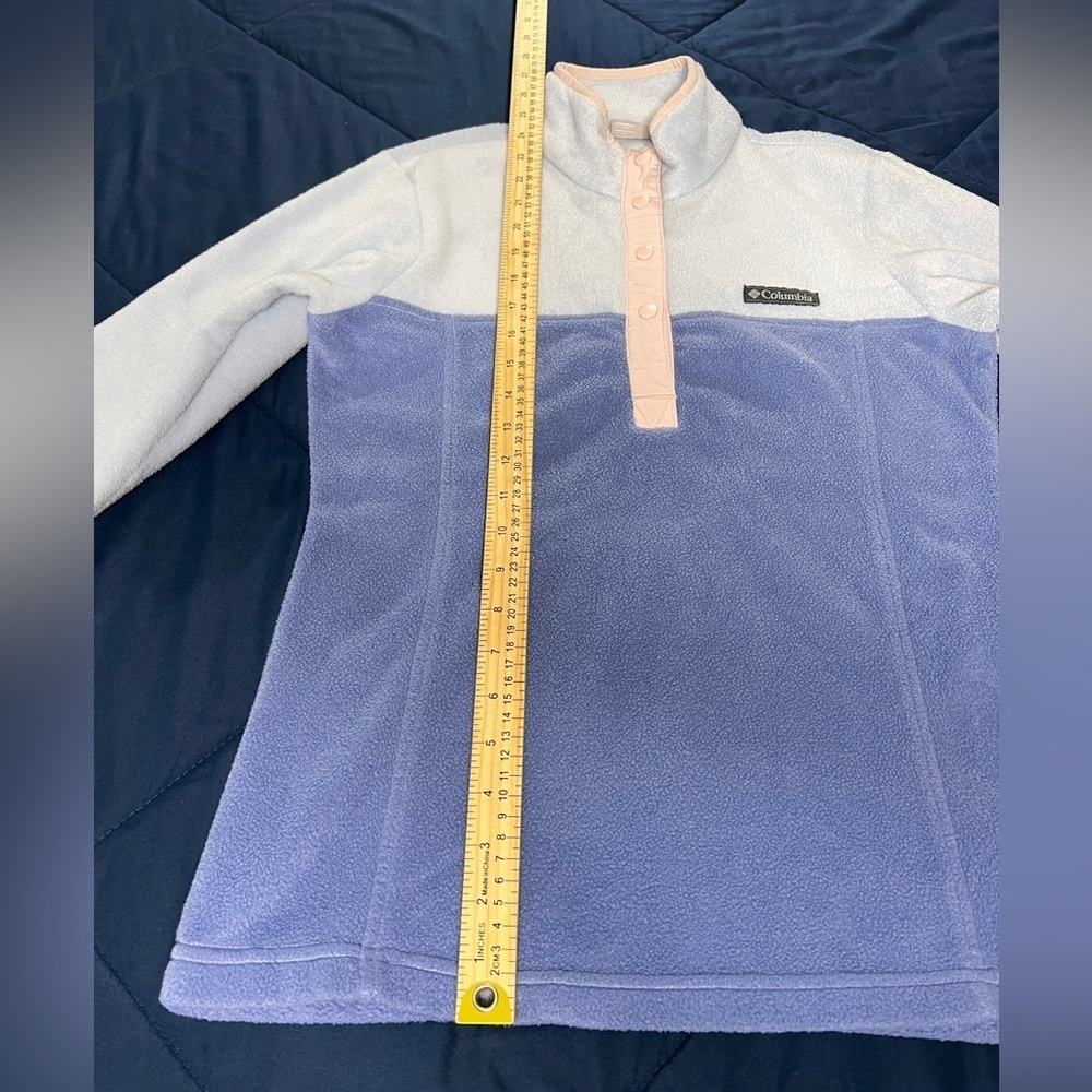 Columbia Light Blue and Pink Fleece Top - Picture 5 of 5
